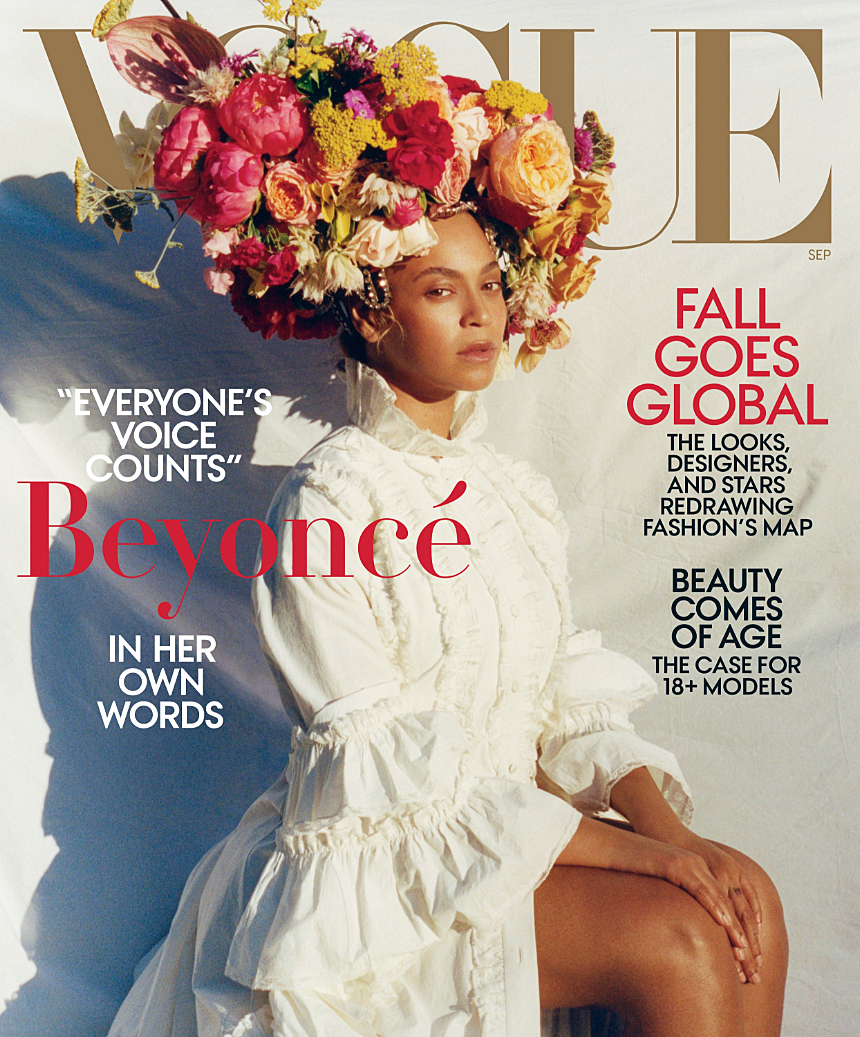 Beyonce Vogue Cover Pregnant Bed Rest Twins