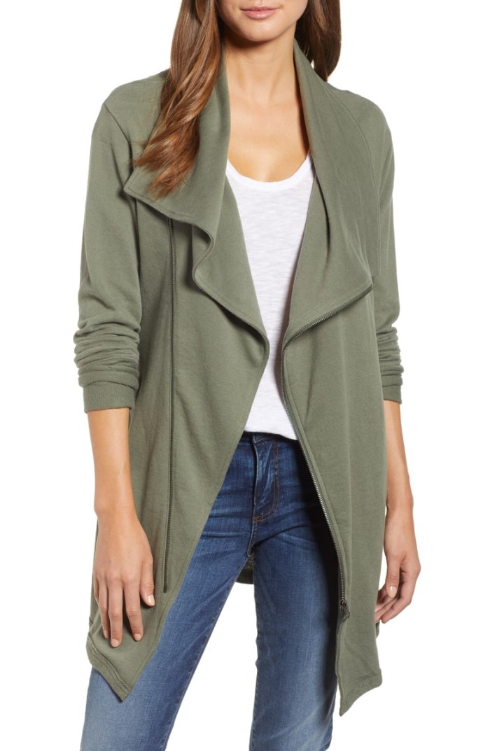 Shop This Fall Asymmetrical Jacket at Nordstrom For Under $100 | Us Weekly