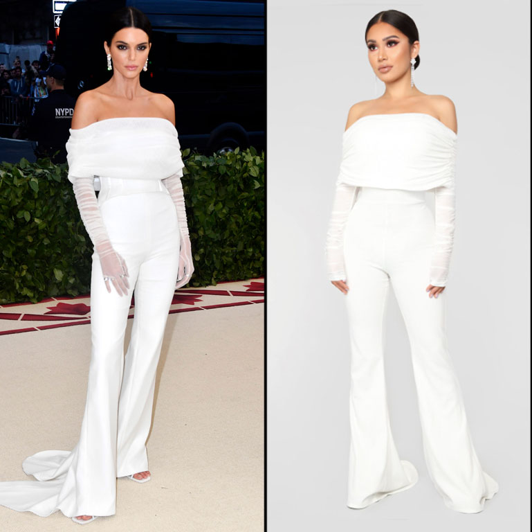 Kylie jenner white fashion nova outlet dress