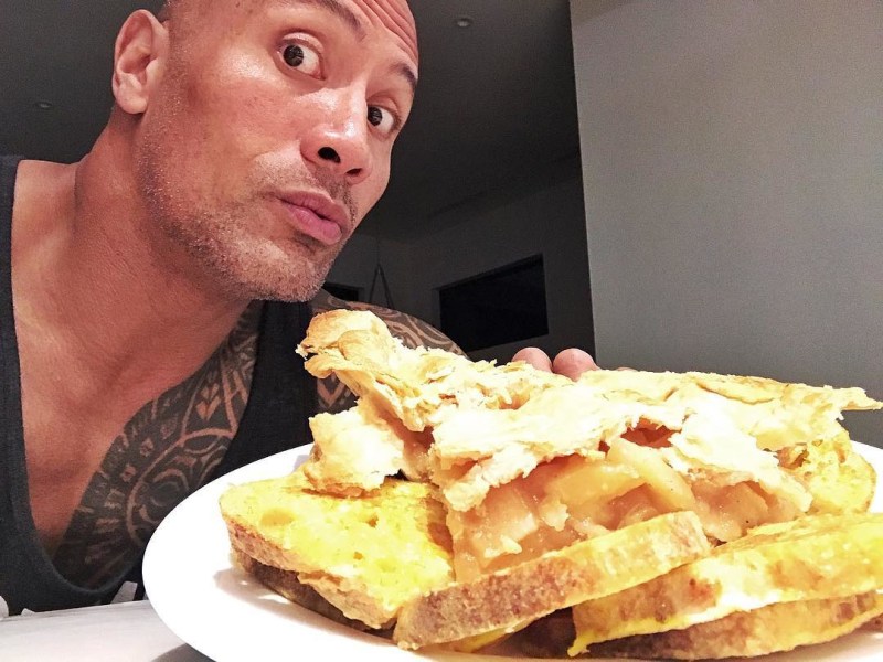 Dwayne-Johnsons-Cheat-Meals-Are-in-a-Lea