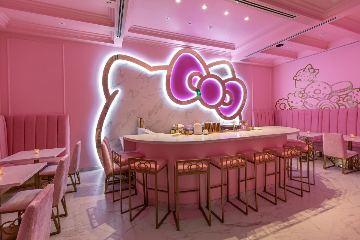 Hello Kitty's final anniversary cafe boasts kitty-themed menu