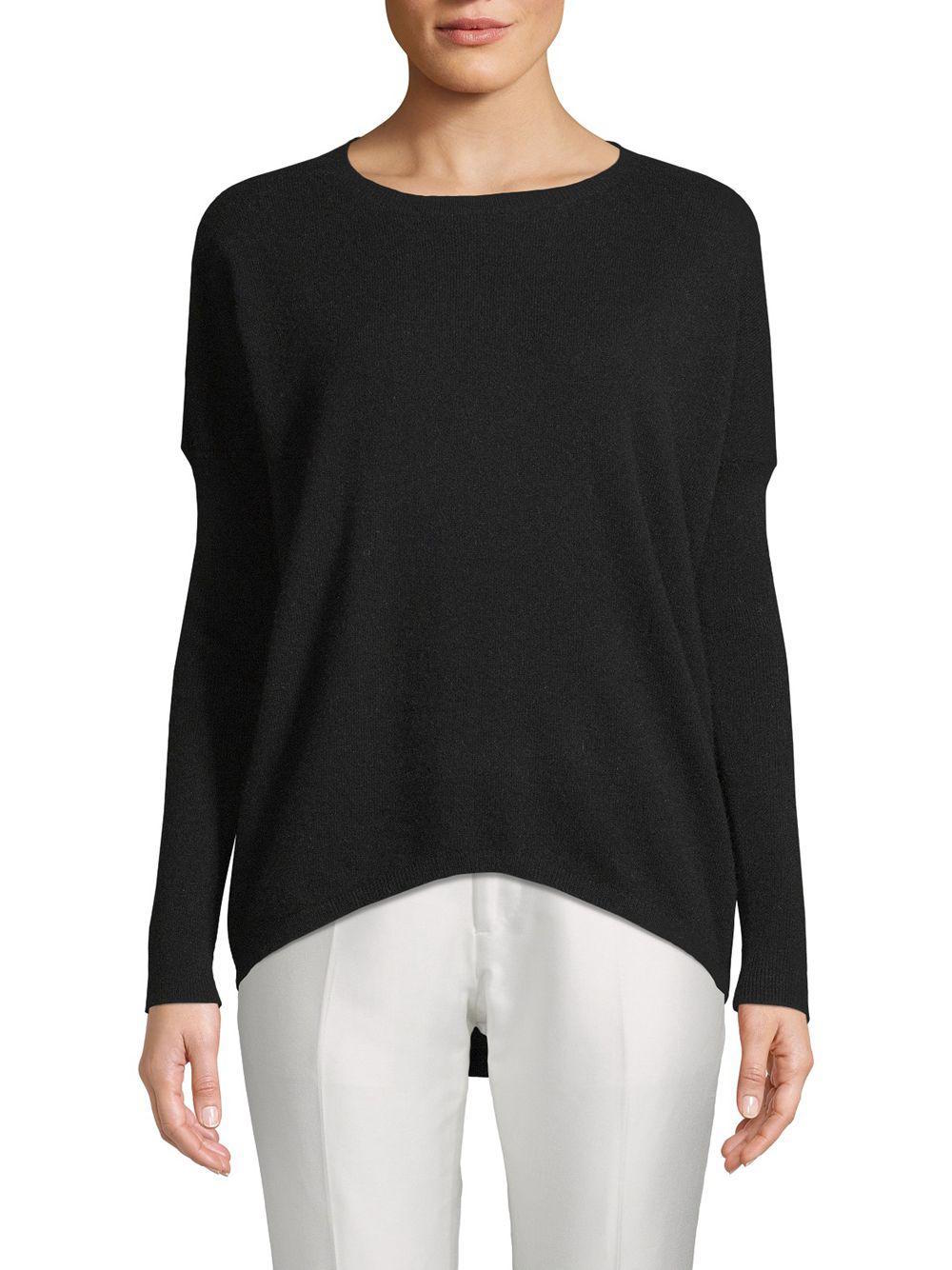 Shop This Drop Shoulder Cashmere Sweater on Sale at Saks Off Fifth