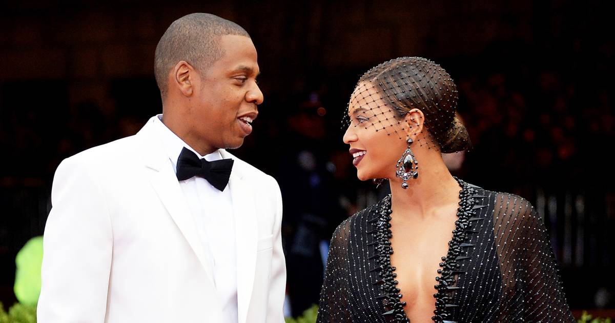 Beyoncé and Jay-Z Have a Rare Matching Fashion Moment at Wedding