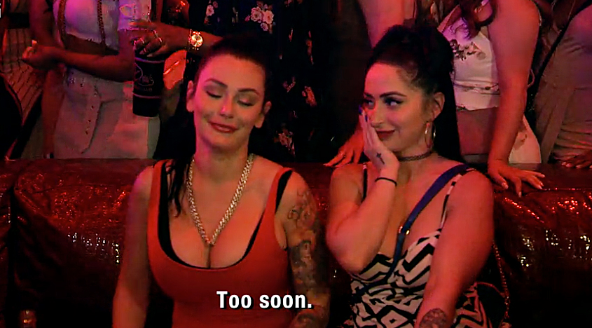 'Jersey Shore' Preview: Jenni Puts Angelina in a Headlock