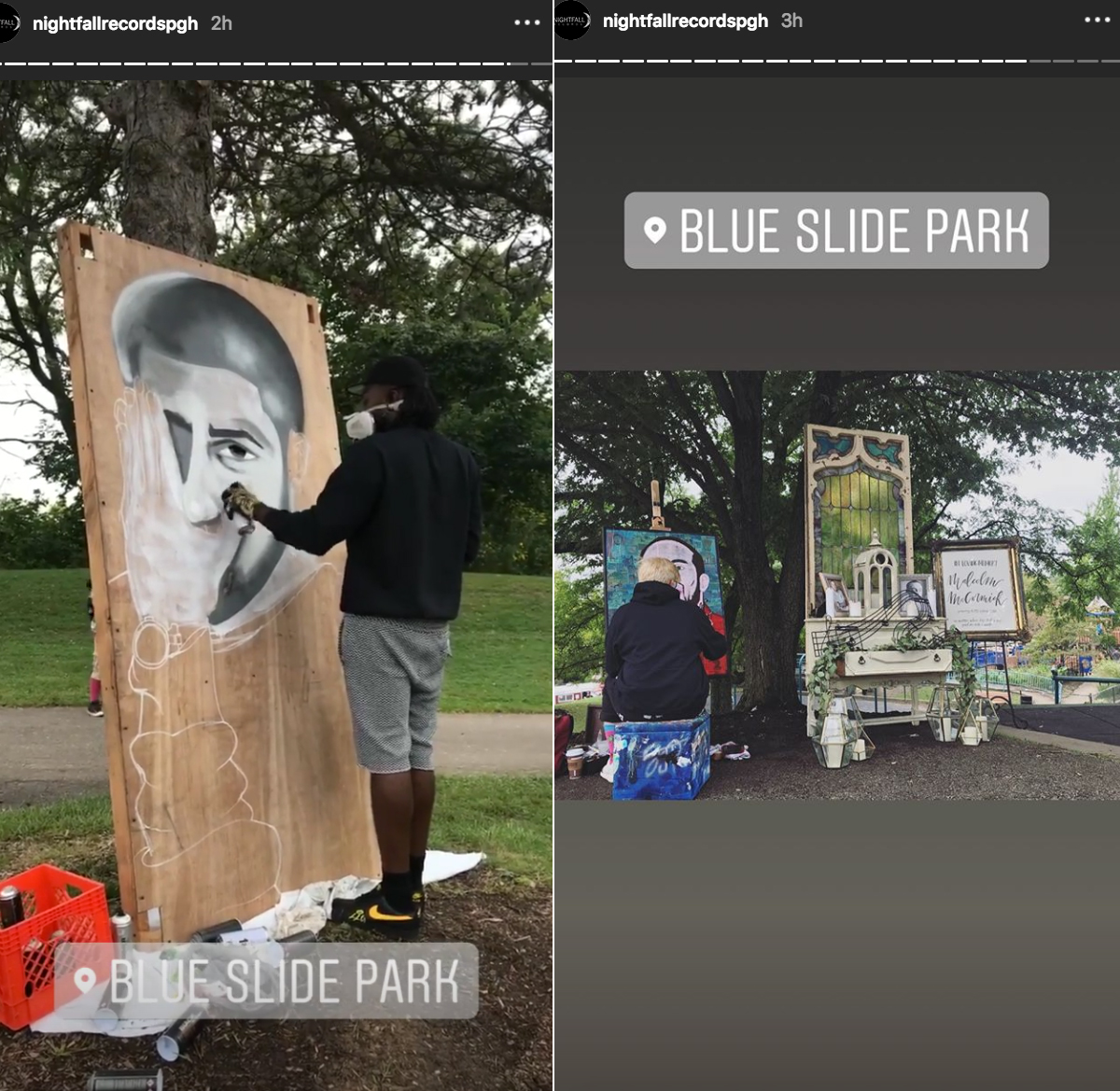 Mac Miller remembered at vigil in 'Blue Slide Park