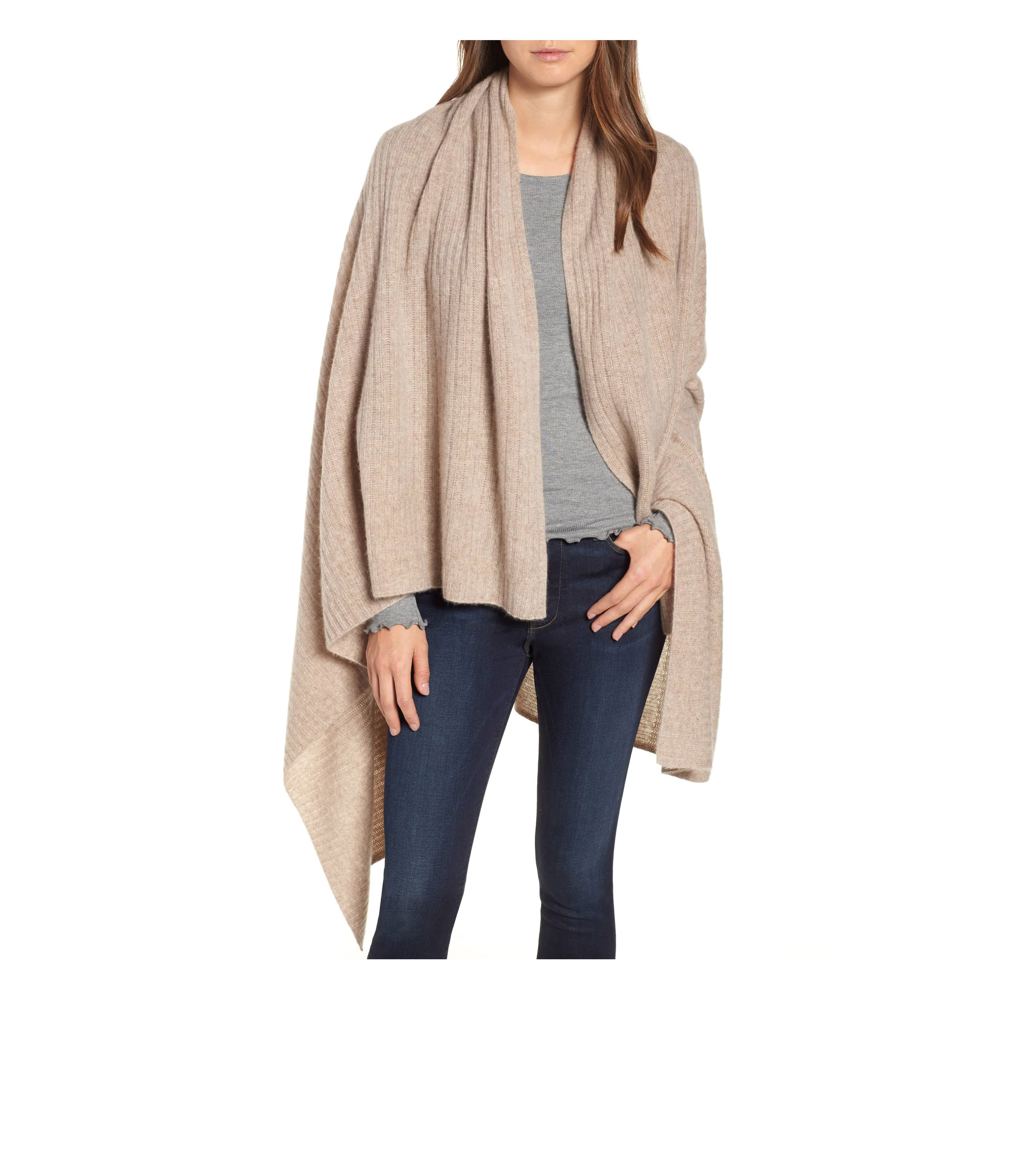 Halogen hot sale cashmere wrap