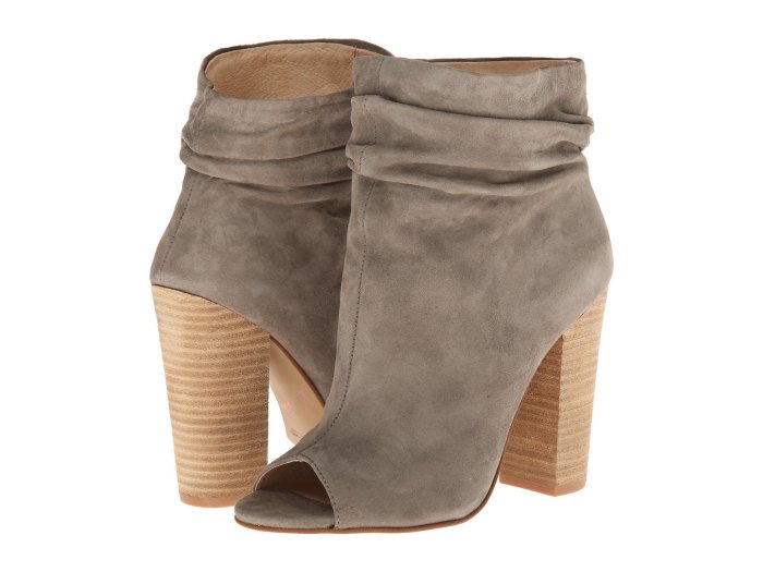 Shop Kristin Cavallari Peep Toe Booties On Sale For Fall