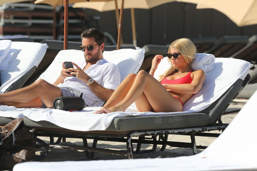 Scott Disick and Sofia Richie