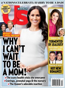 Weekly cover of us, the Duchess Meghan, pregnant