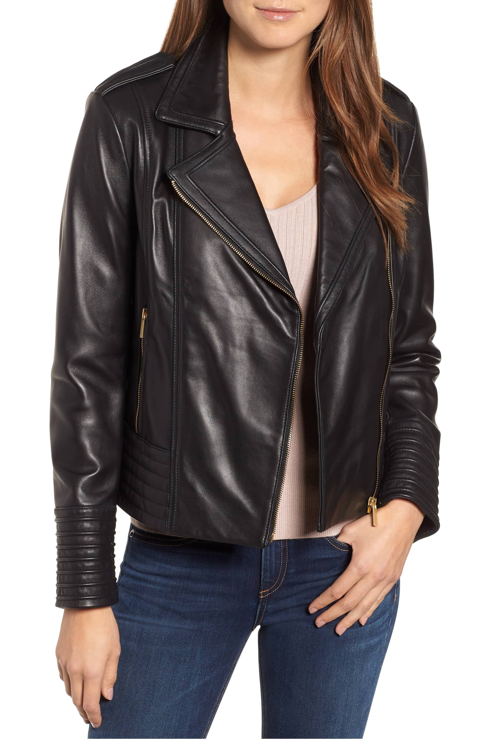 This Stunning Designer Leather Jacket Is Seriously Marked Down - Hot ...