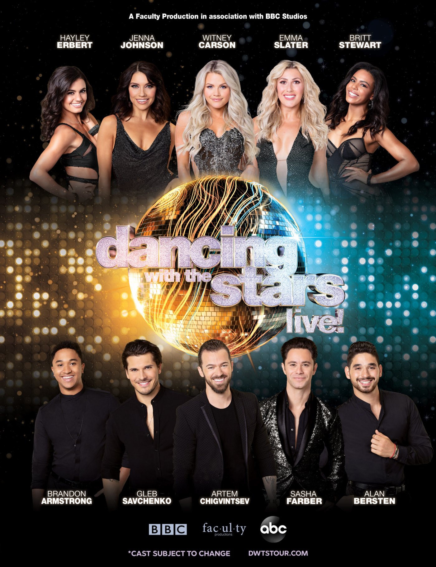 ‘dancing With The Stars Live ’ Winter Tour Meet The Cast Us Weekly