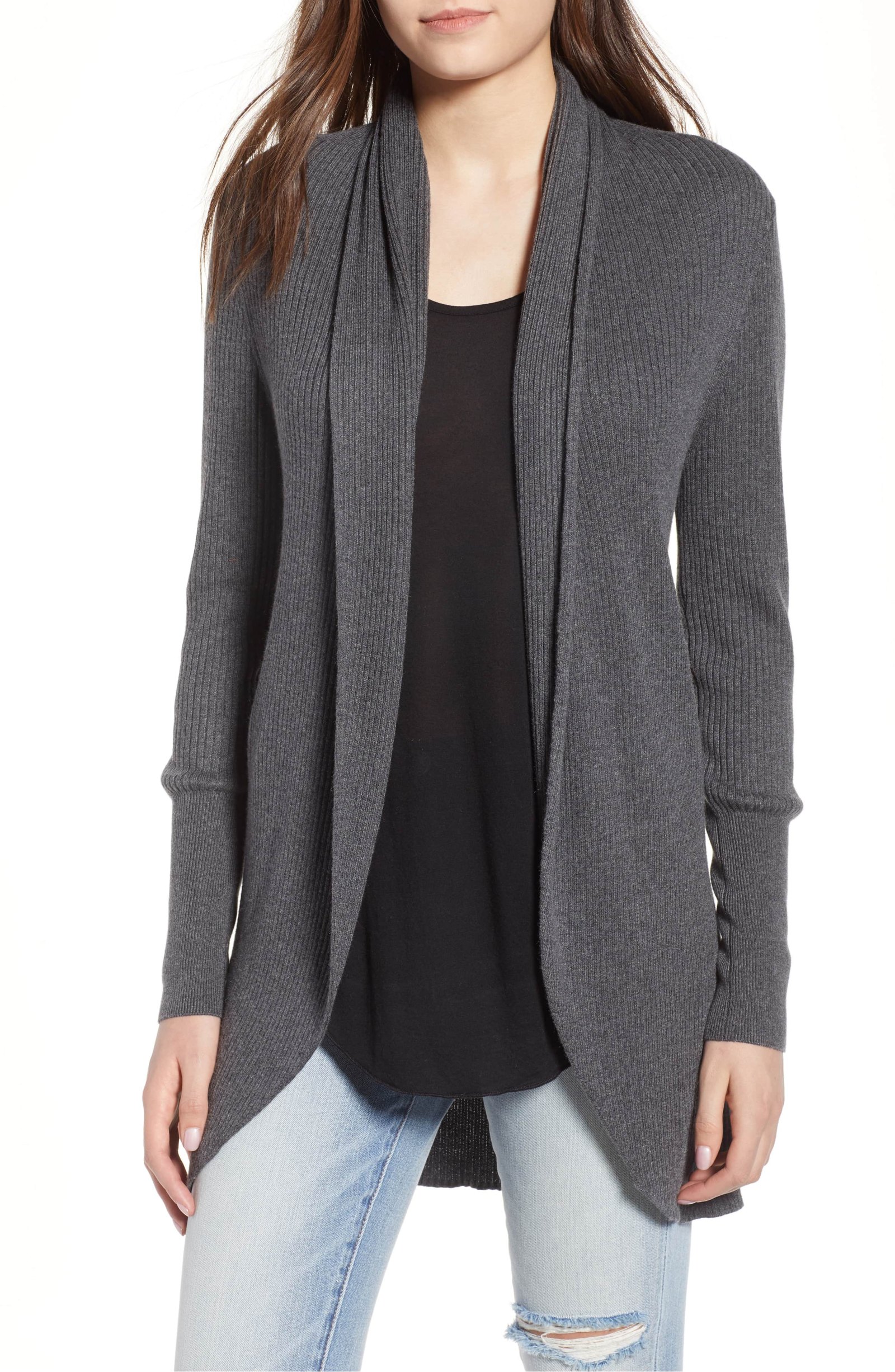 This Shawl Sweater Comes in the Perfect Shade for Fall | Us Weekly