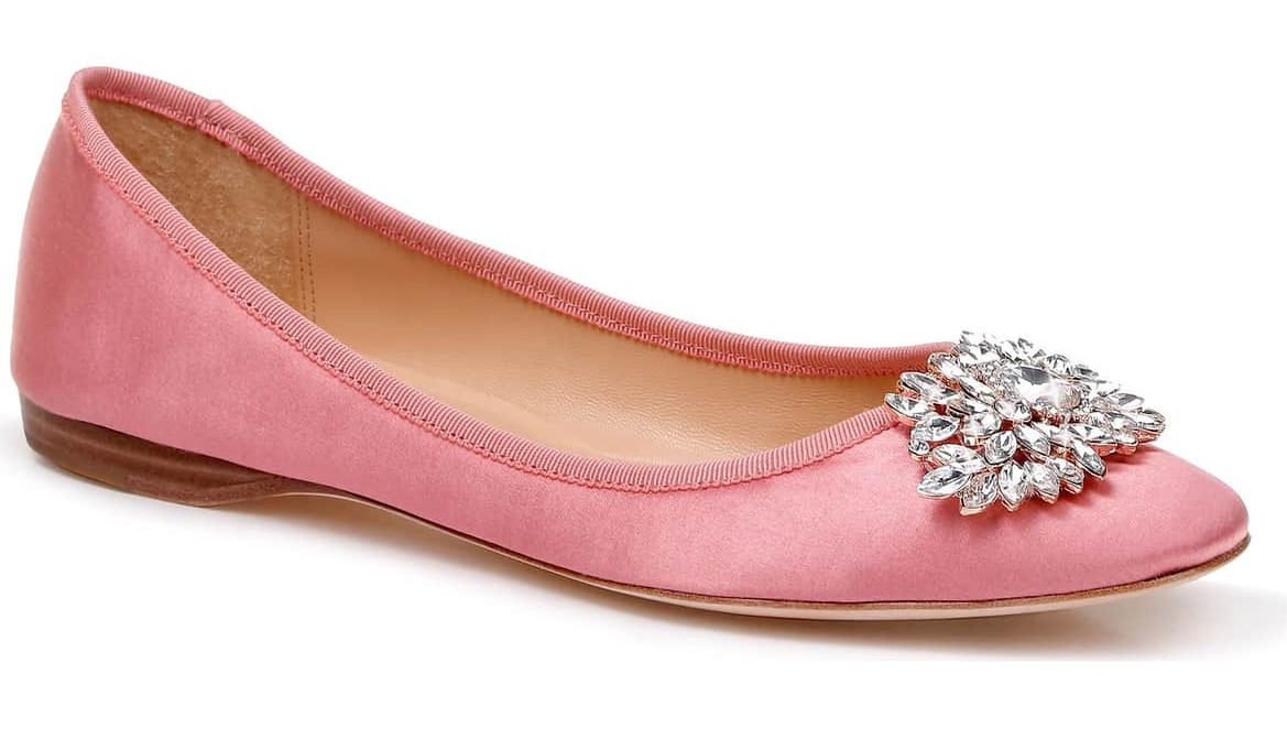 Bejeweled Foldable Flats To Wear When High Heels Start to Hurt