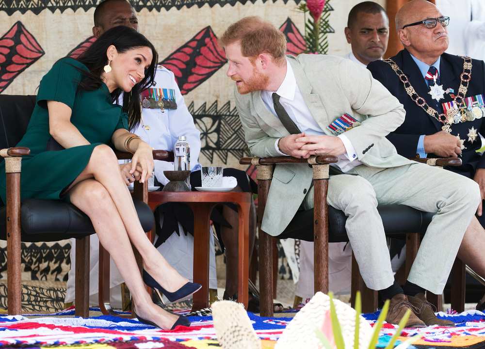 Prince Harry, Pregnant Meghan Markle Travel to Tonga: Pics | Us Weekly