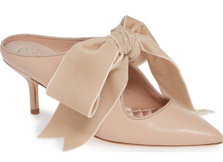 tory burch nude shoes