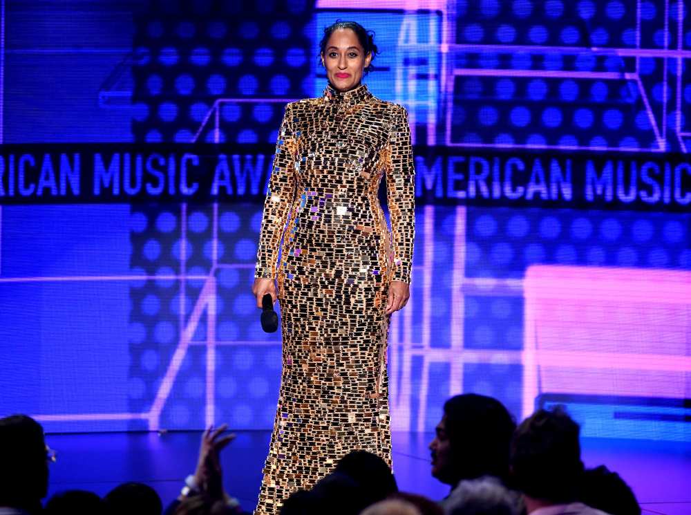 American Music Awards 2018 Fashion: Tracee Ellis Ross’ Suits, Dresses