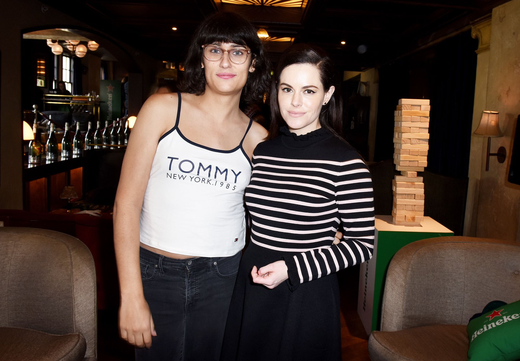 Teddy Geiger Fiancee Emily Hampshire Step Out After Engagement News Us Weekly 2841