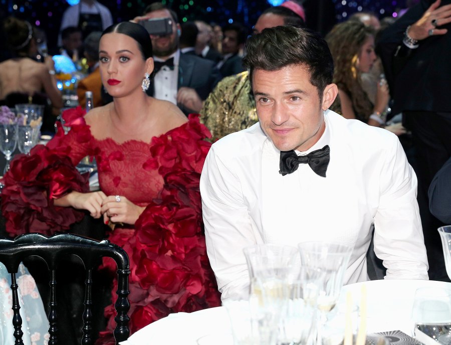 amfar katy perry orlando bloom