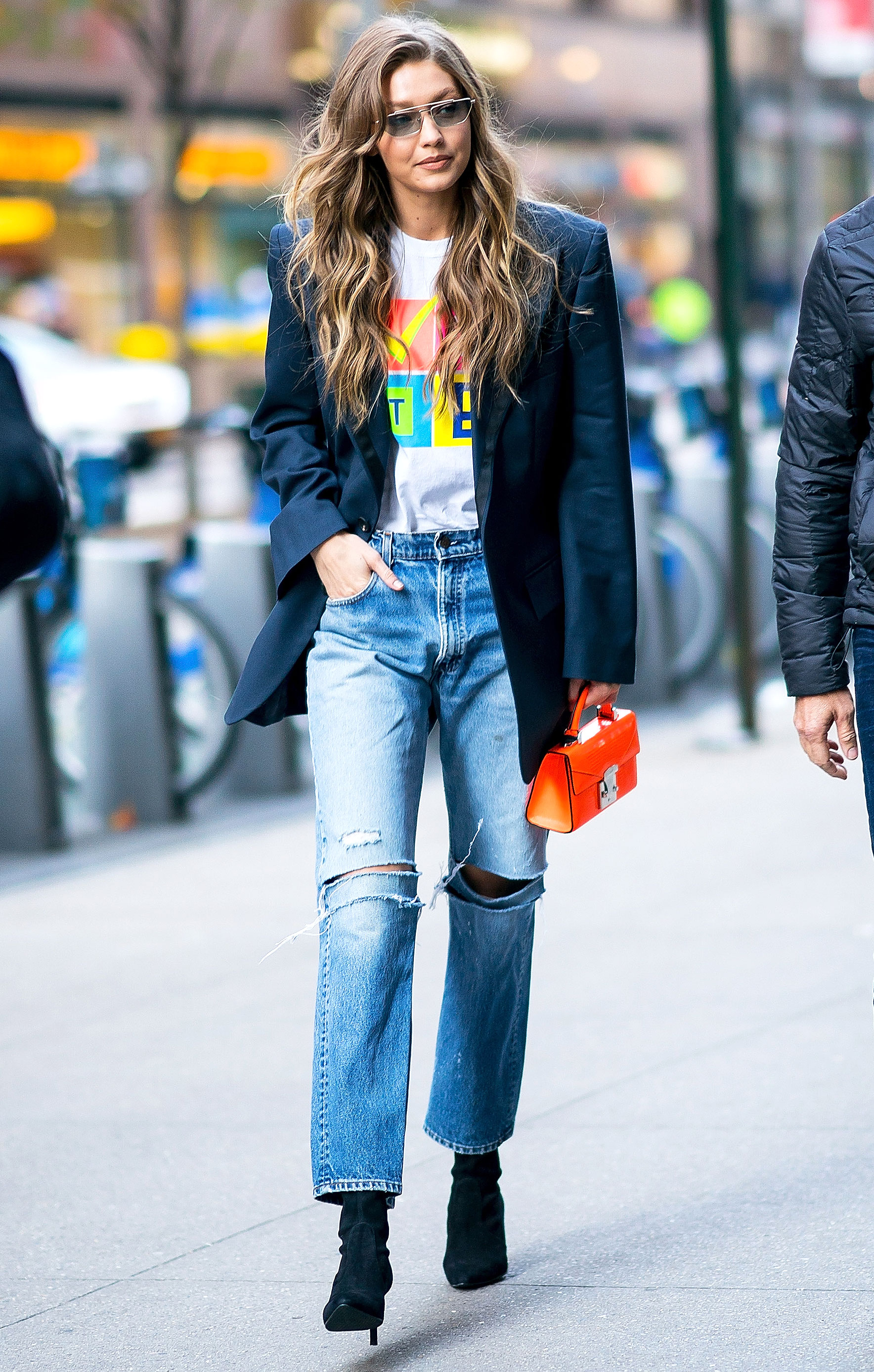 Gigi giving us some serious outfit inspo