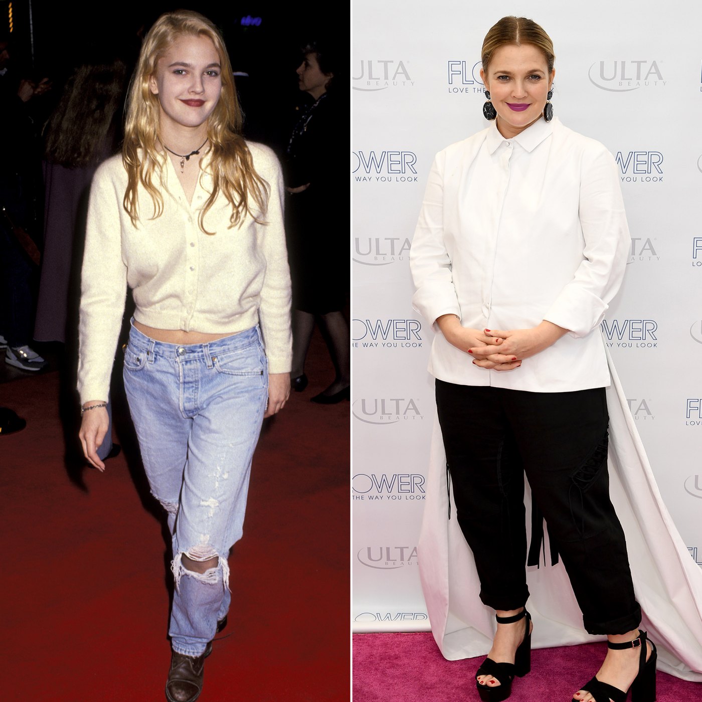 Drew Barrymore 25Lb Weight Loss, Body Through the Years