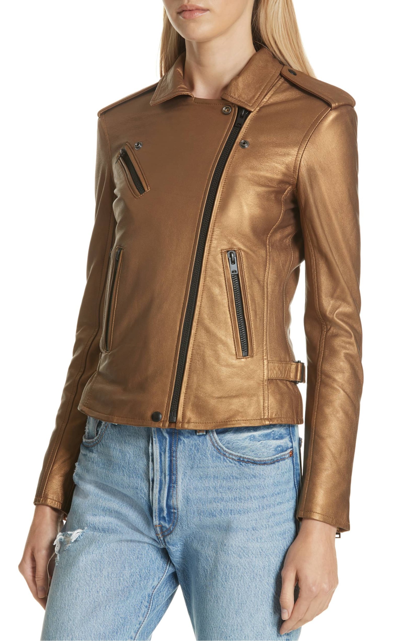 We're Wearing This Metallic Jacket for New Year's Eve and Beyond | Us ...