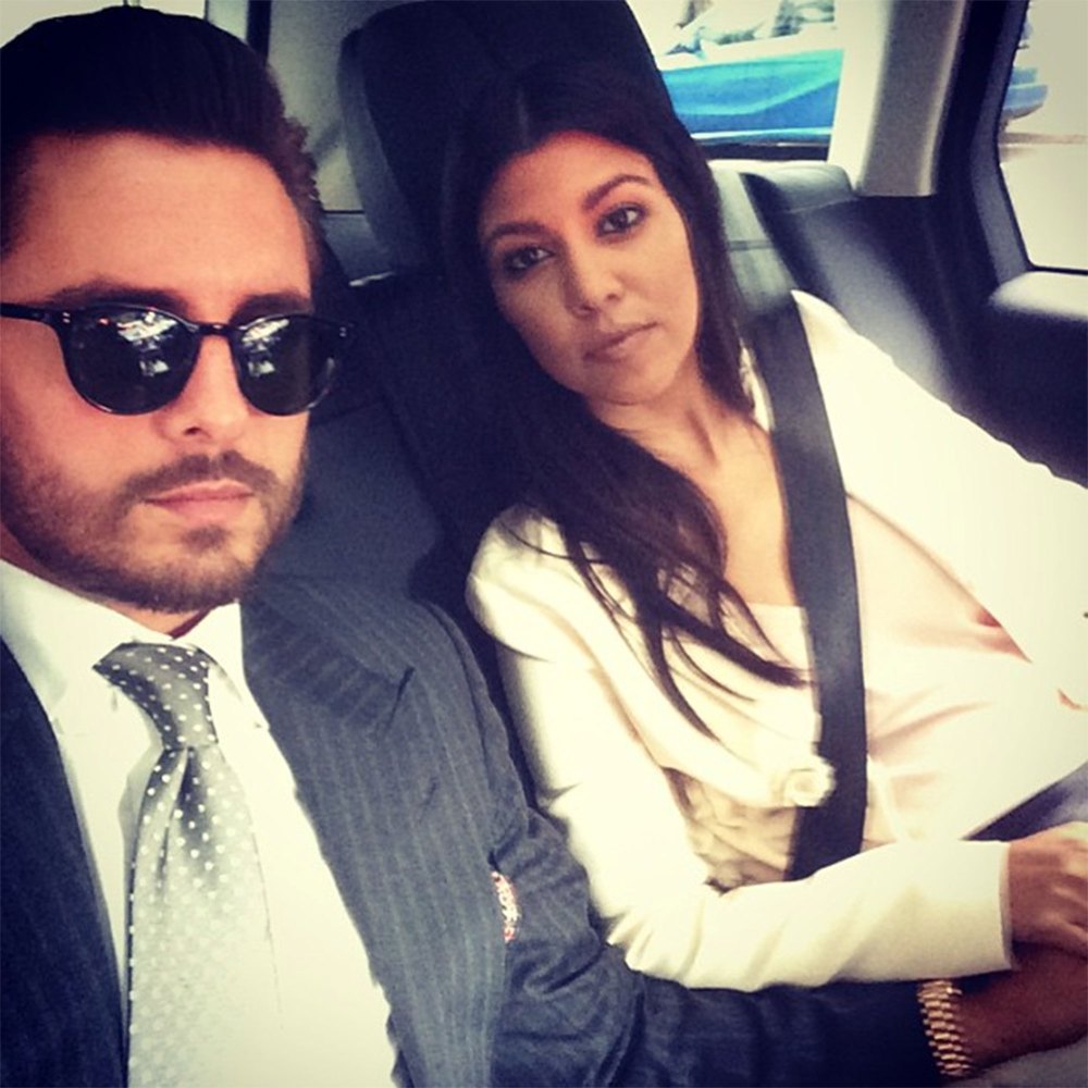 Kourtney Kardashian and Scott Disick