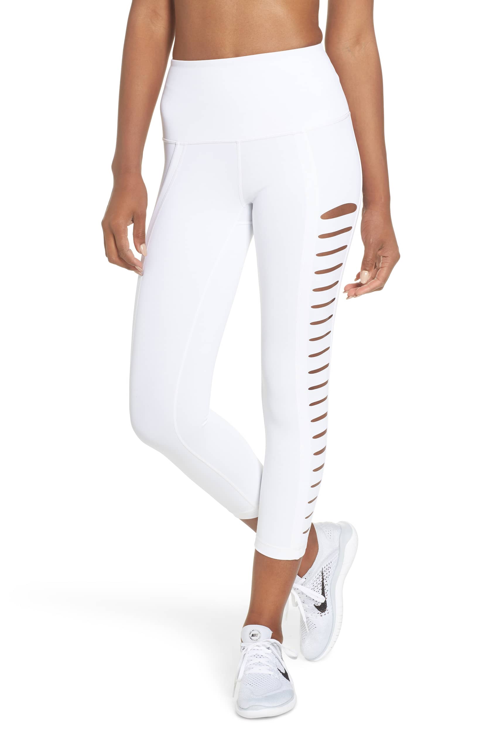 zella high waist crop leggings