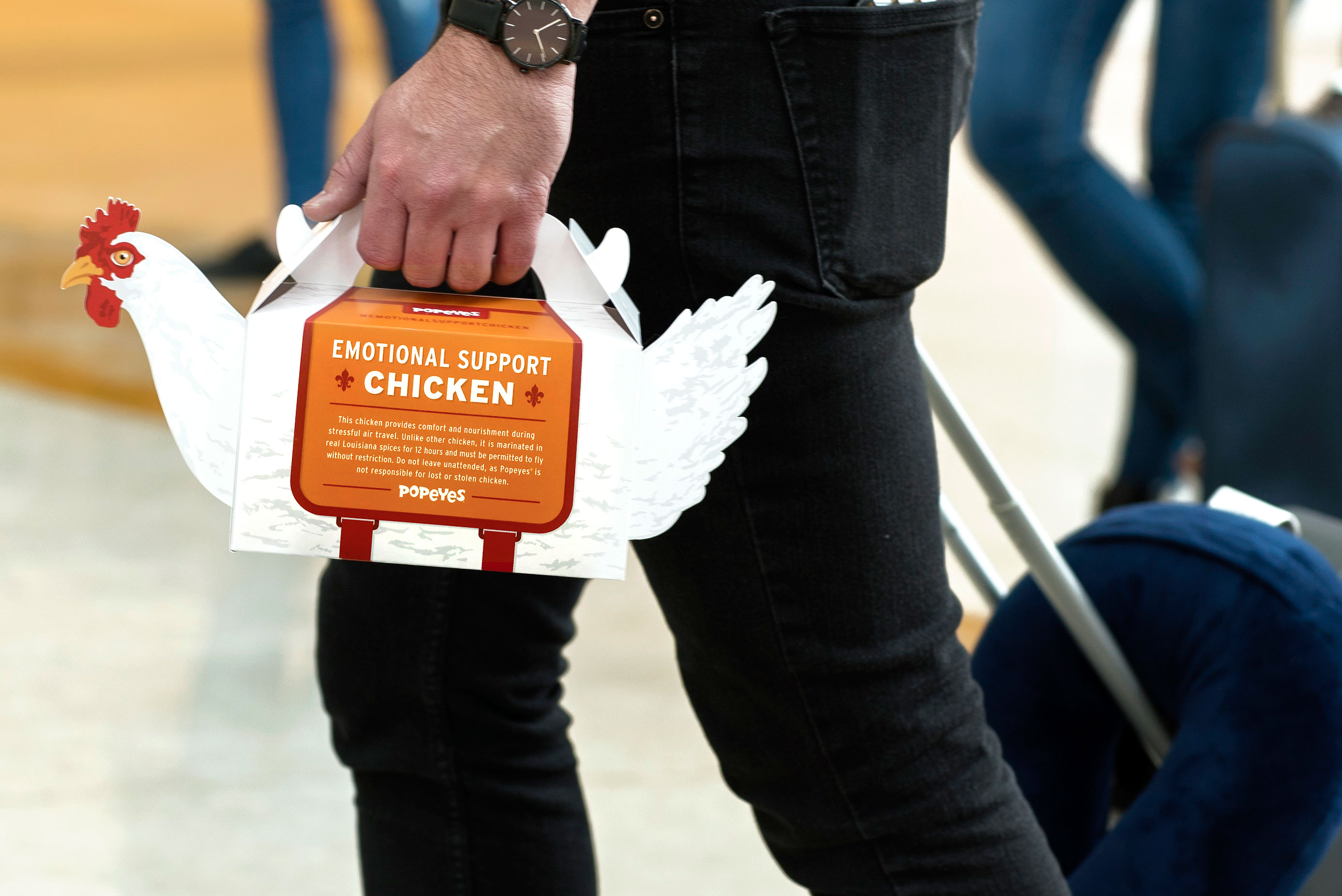 When 'emotional support animals' offer all the comfort of chicken