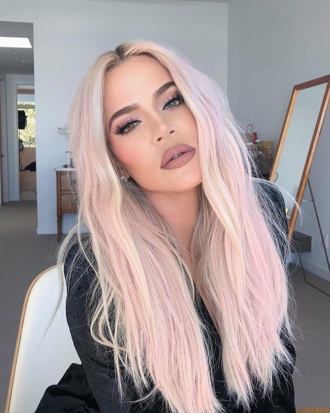 Khloe Kardashian's Pink Hair L'Oreal Paris Color: Details