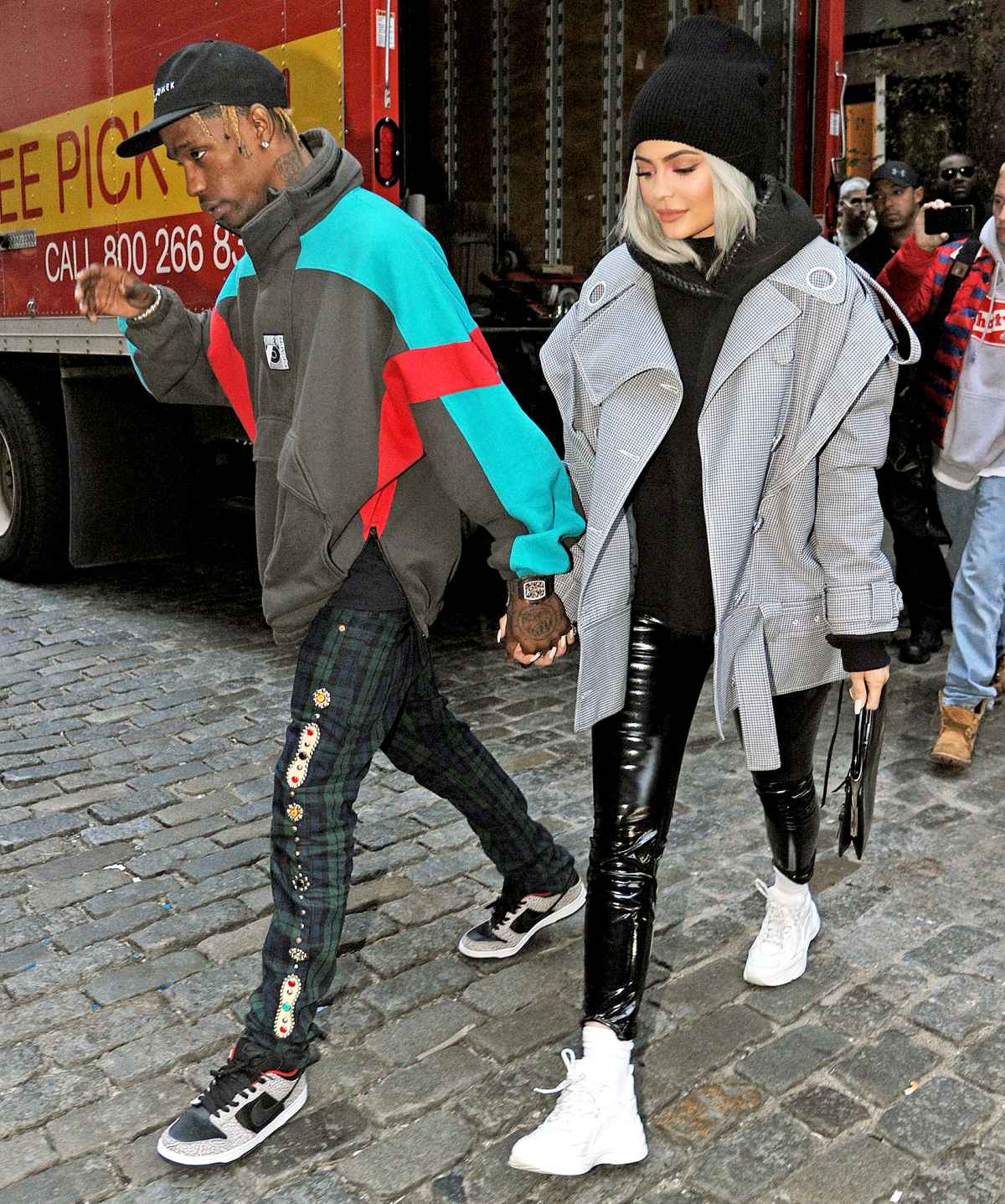 Kylie Jenner Poses in Ex Travis Scott's Newly Released Sneakers