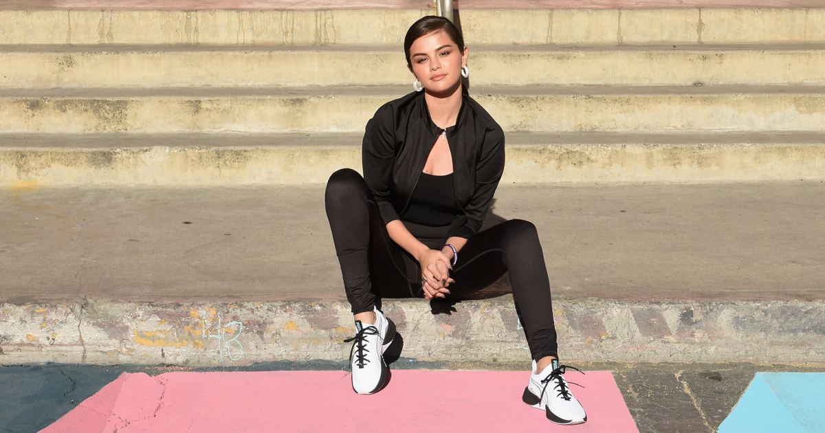 Selena Gomez, workout, gym, exercise