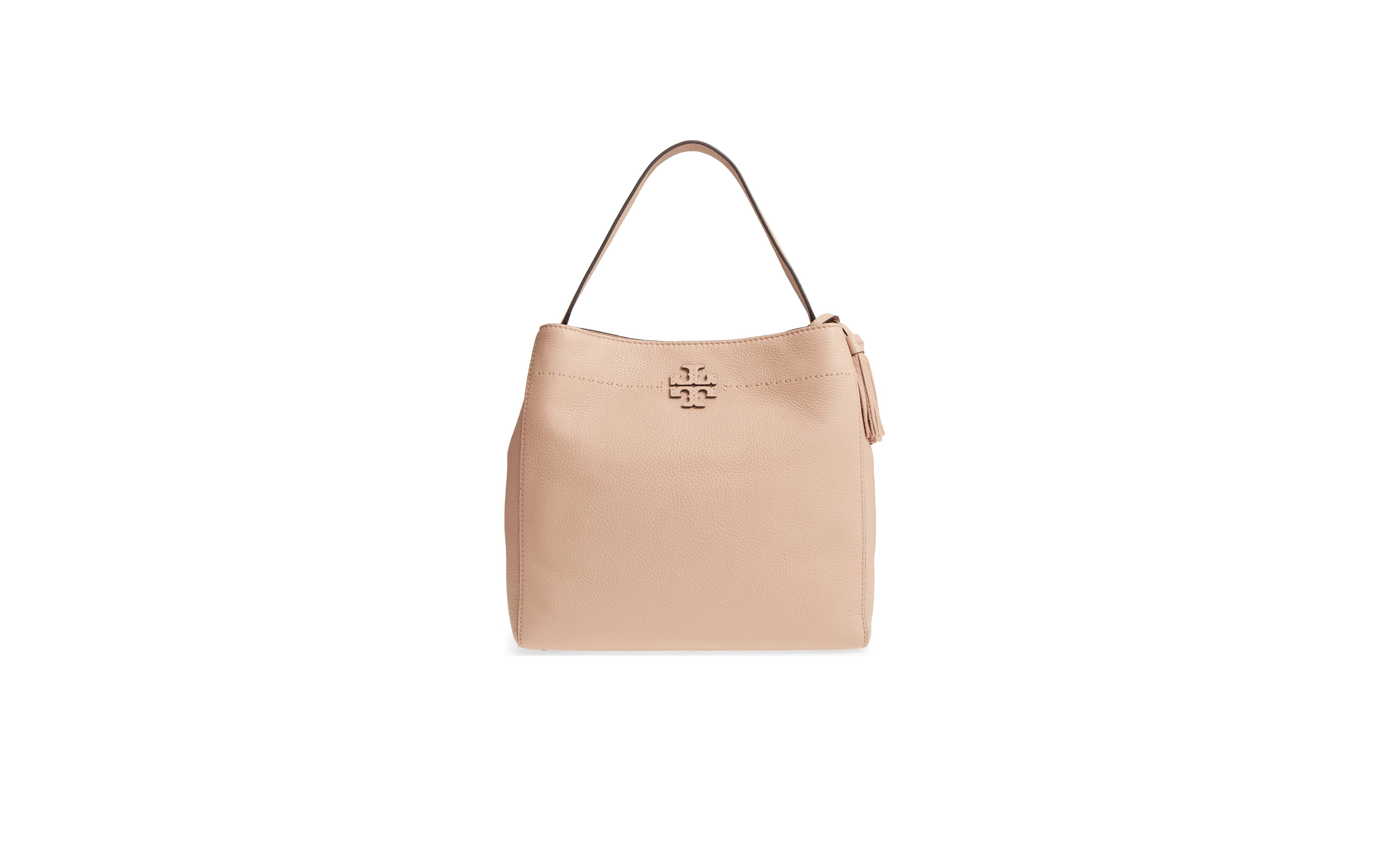 Tory burch mcgraw hobo devon clearance sand