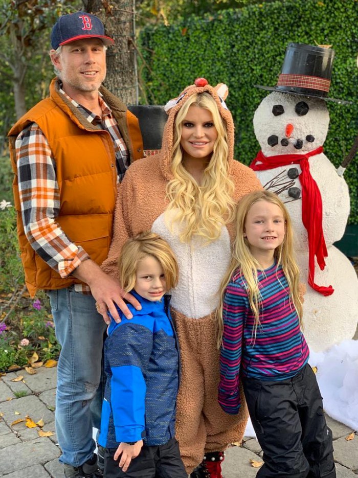 Jessica Simpson, Eric Johnson Sweetest Moments With Their Kids