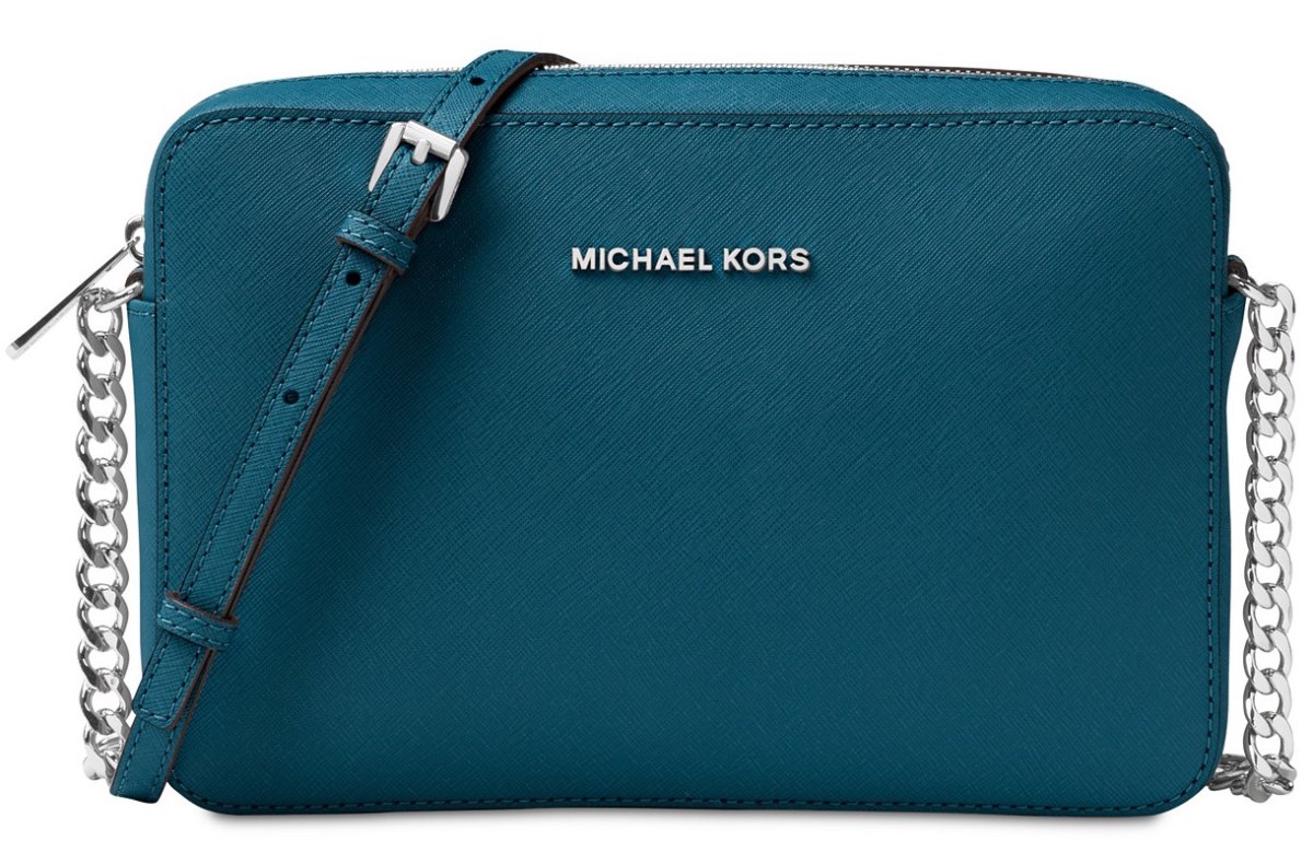 Michael Kors Ginny Green Crossbody Bag - Ferraris Boutique