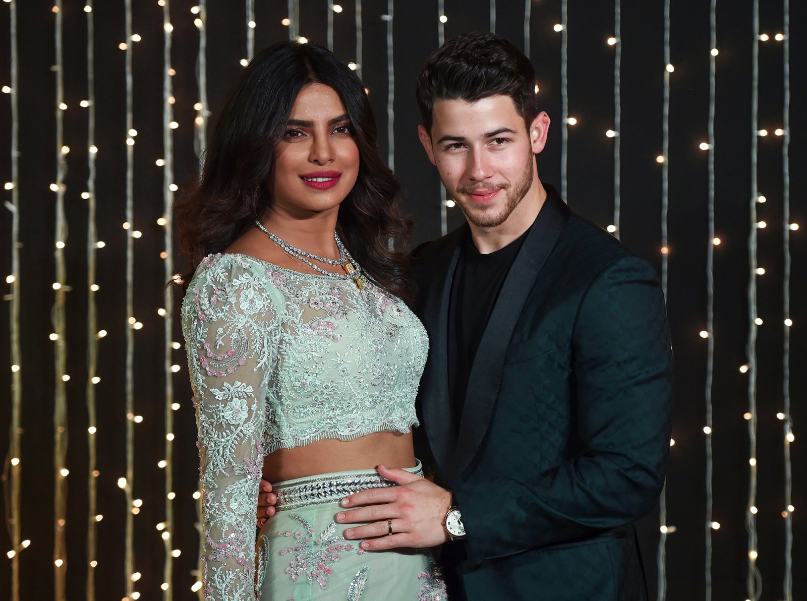Nick Jonas Cant Stop Blushing While He Gushes About New Wife Priyanka Chopra ?w=1600&quality=86&strip=all