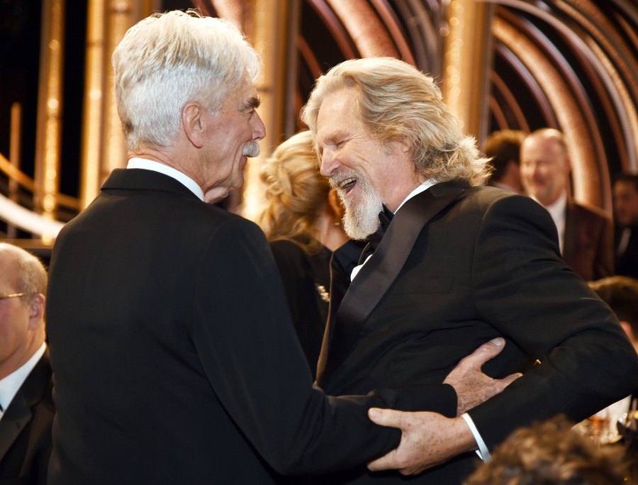 Inside Golden Globes 2019 Sam Elliott Jeff Bridges