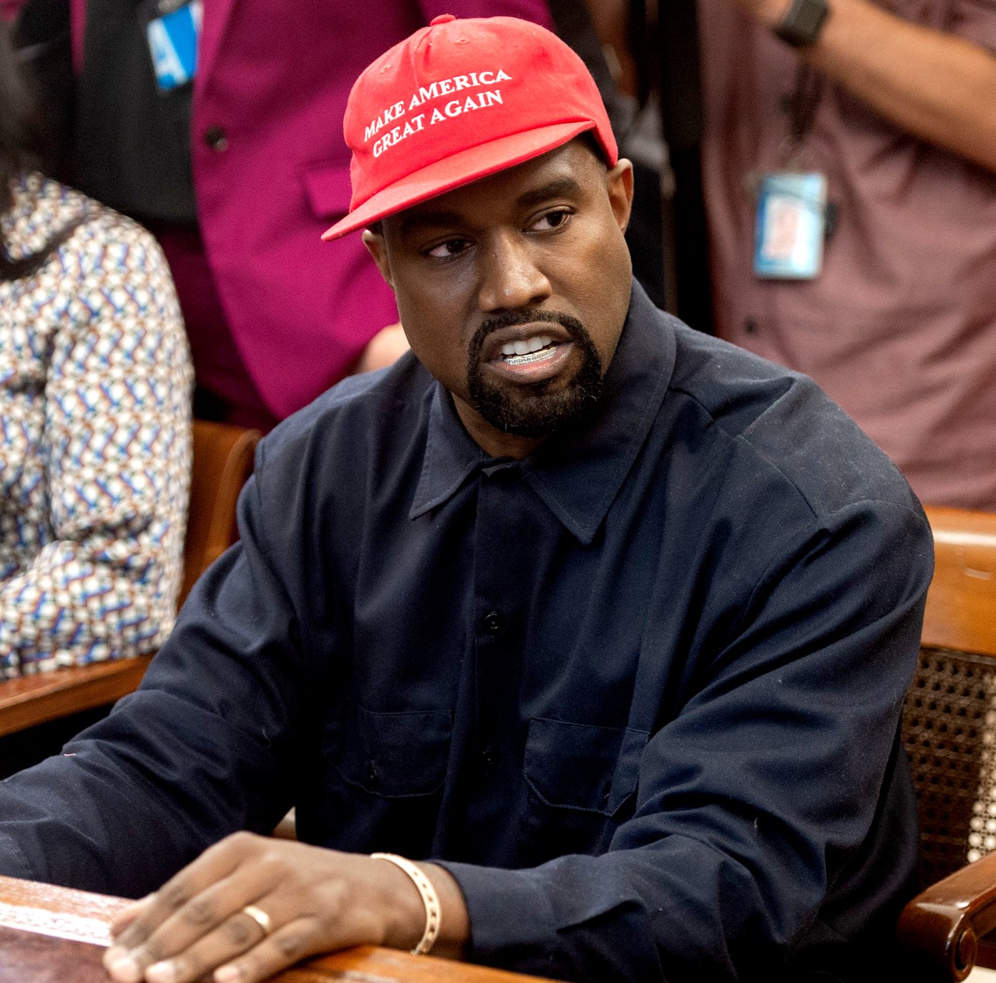 Kanye West cap 2024.