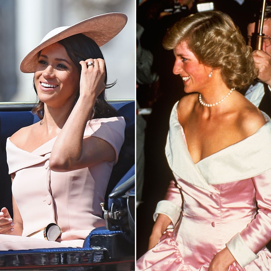 How Meghan Markle Pays Tribute To Princess Diana With Fashion
