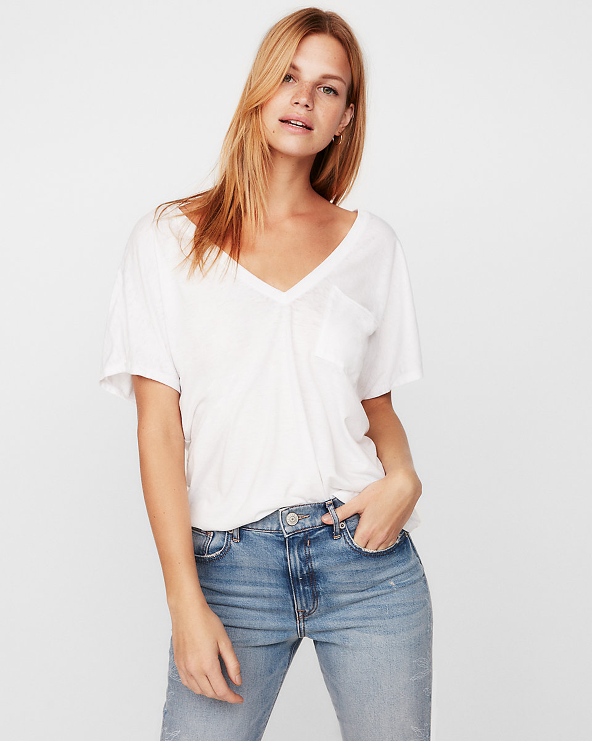 express white t shirt