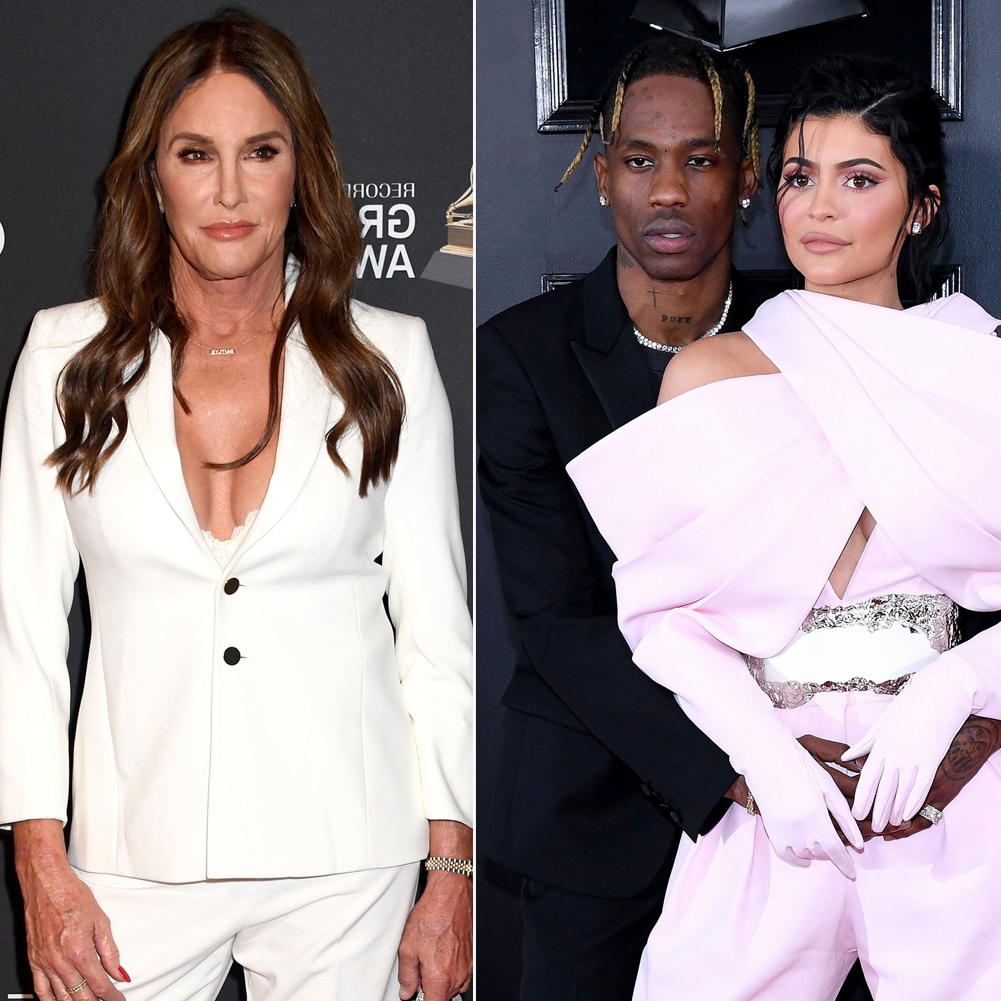 Grammys 2019 Caitlyn Jenner Shows Kylie Travis Scott Love