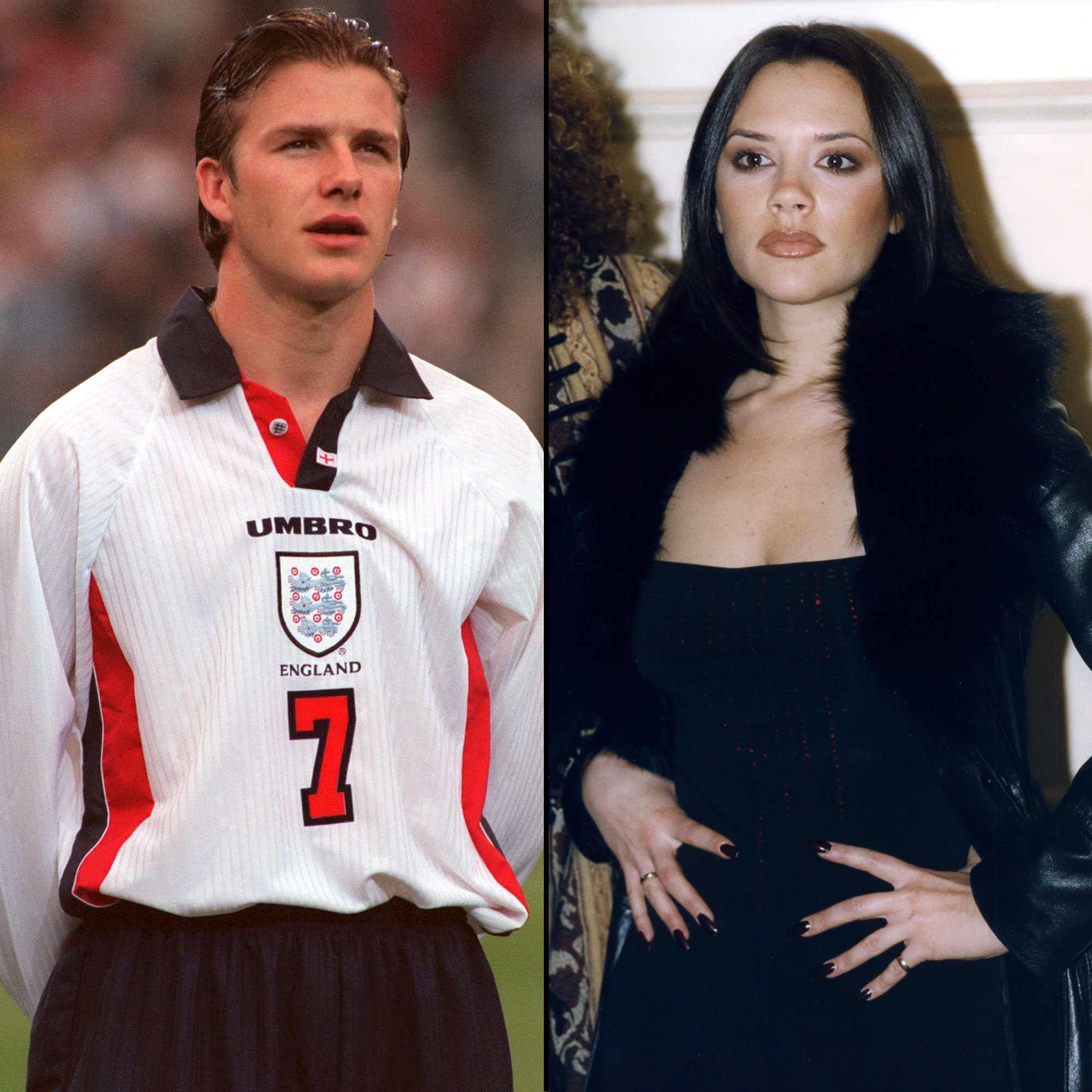 David and Victoria Beckham, 1997