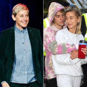 Ellen Degeneres Roasts Justin Bieber Hailey Baldwins