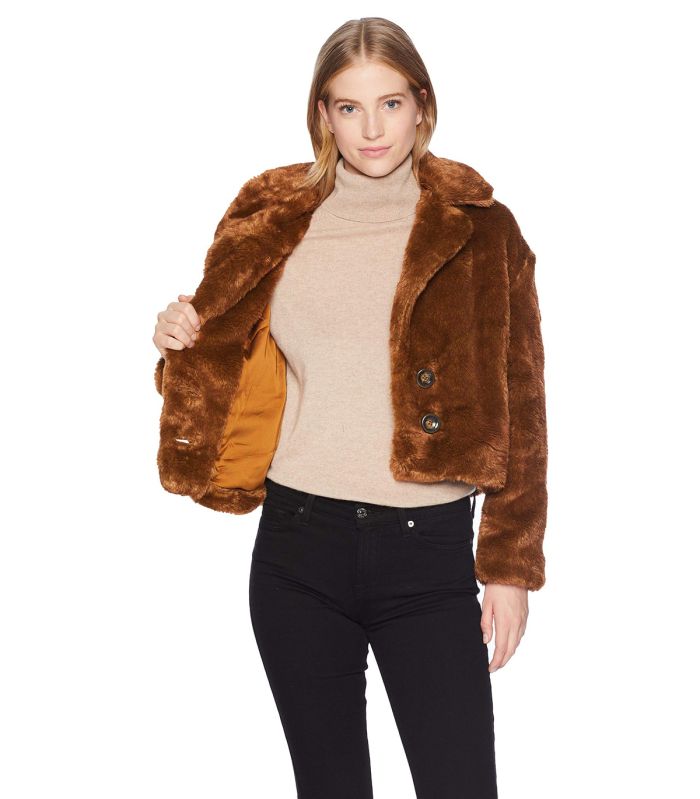 This Is the Only Place to Buy This Glamorous Faux-Fur Coat | Us Weekly