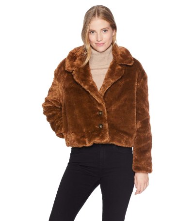 This Is the Only Place to Buy This Glamorous Faux-Fur Coat | Us Weekly