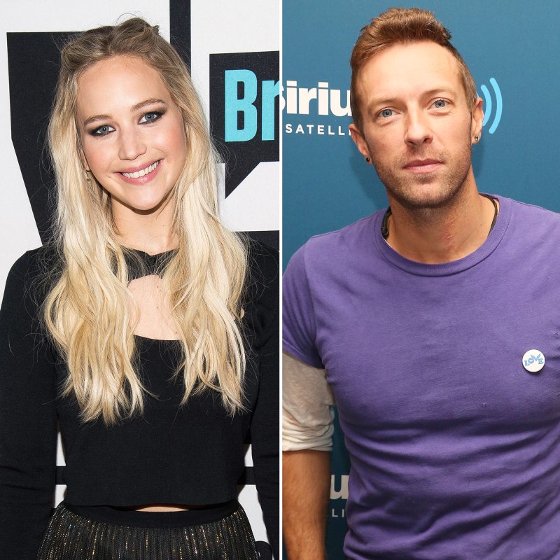 Jennifer Lawrence dan Chris Martin 