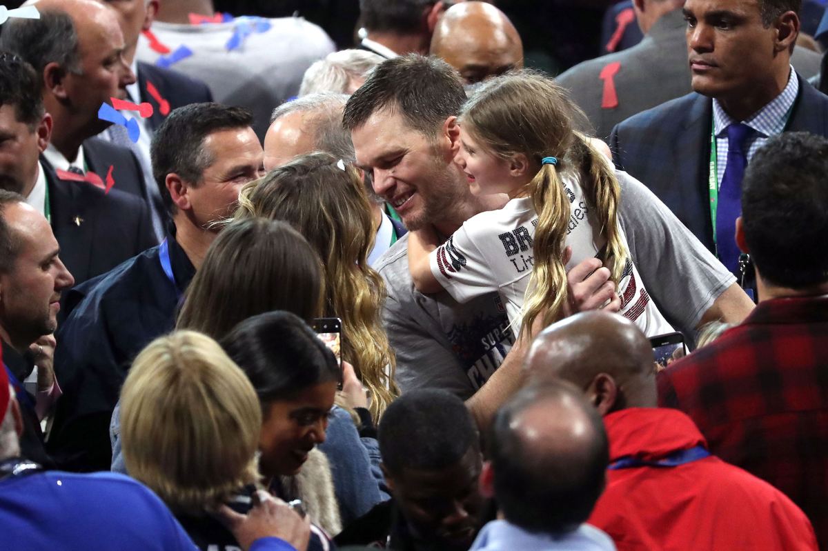 Gisele Bundchen Comforted Her Kids After Super Bowl 2018