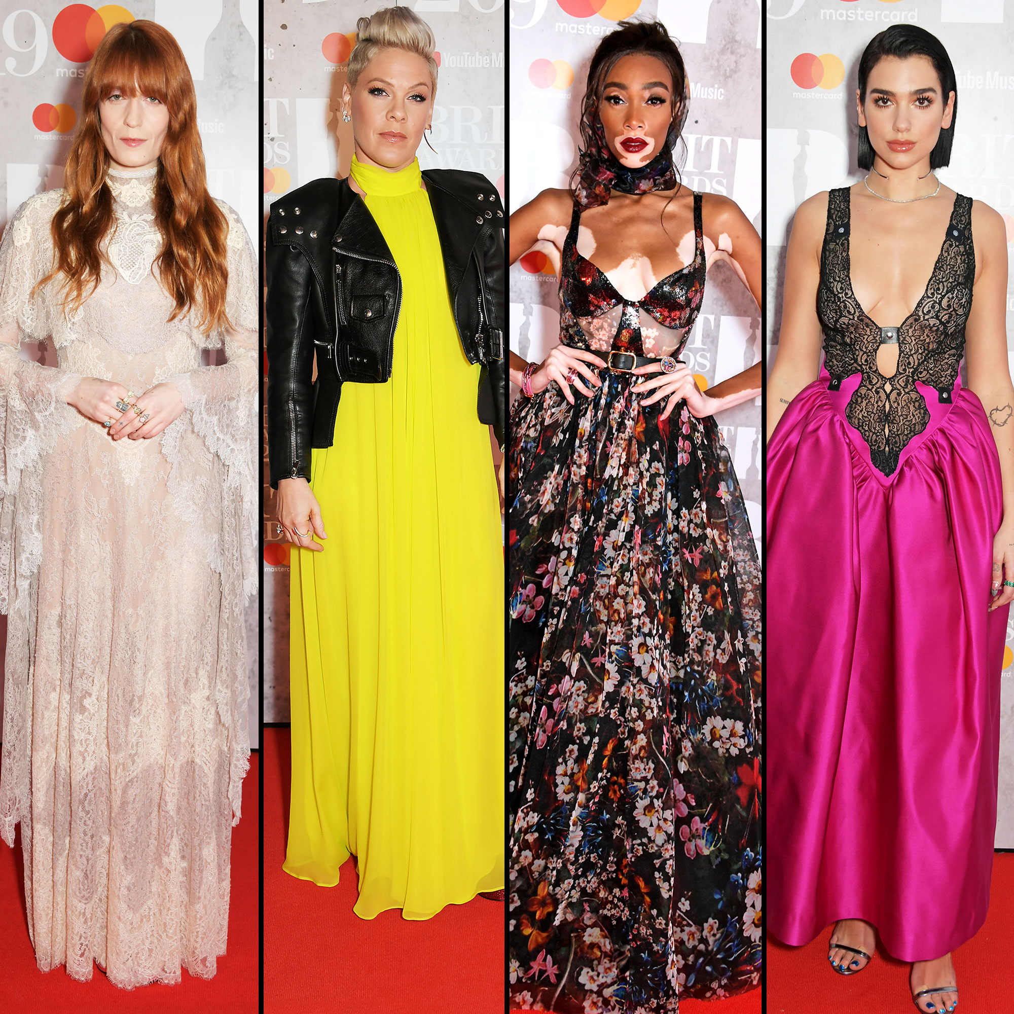 Celebrity red carpet dresses 2024 2019