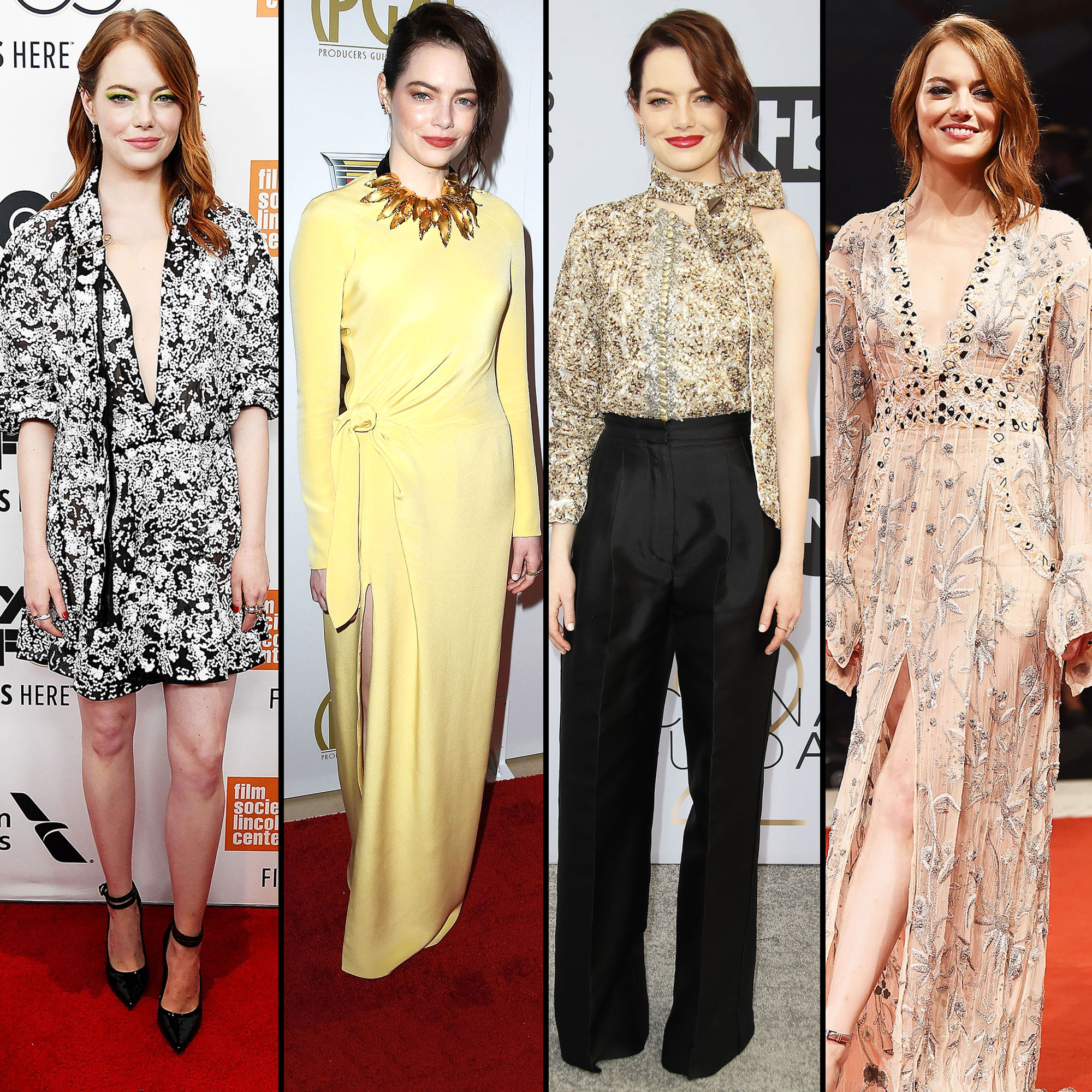Emma Stone Wore Louis Vuitton on the Red Carpet