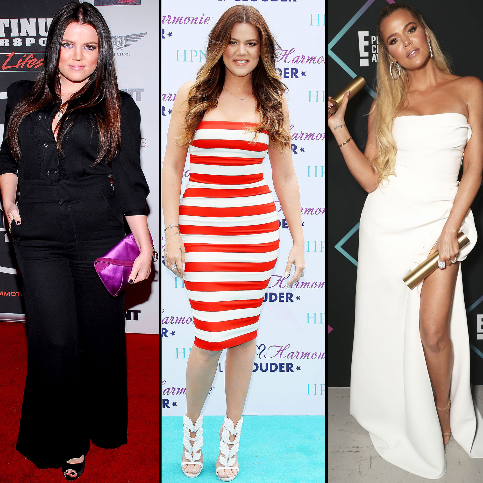 Khloe Kardashians Body Evolution Through The Years Us Weekly