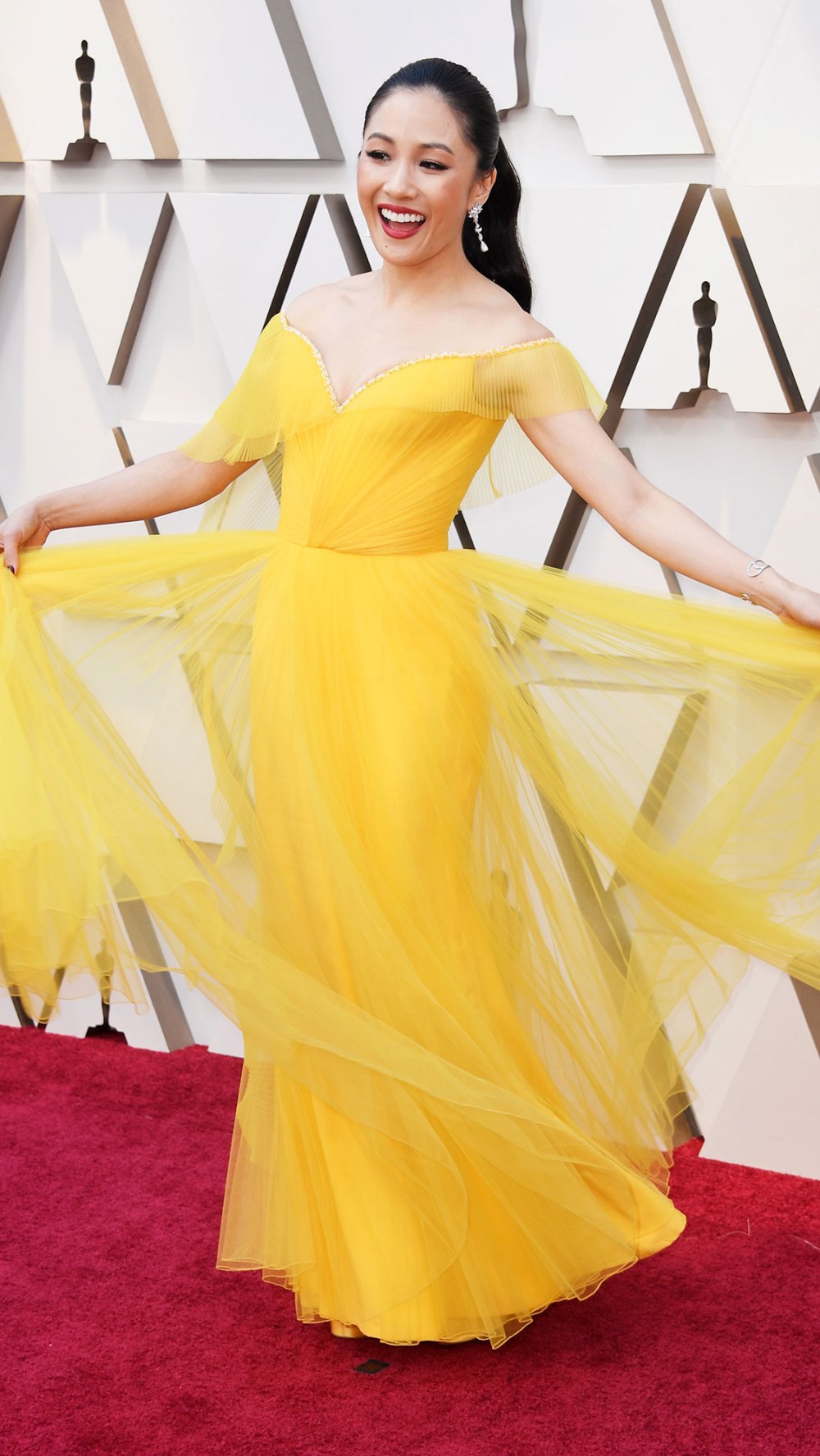 Red Carpet Fashion Awards - Gemma Chan In Brandon Maxwell